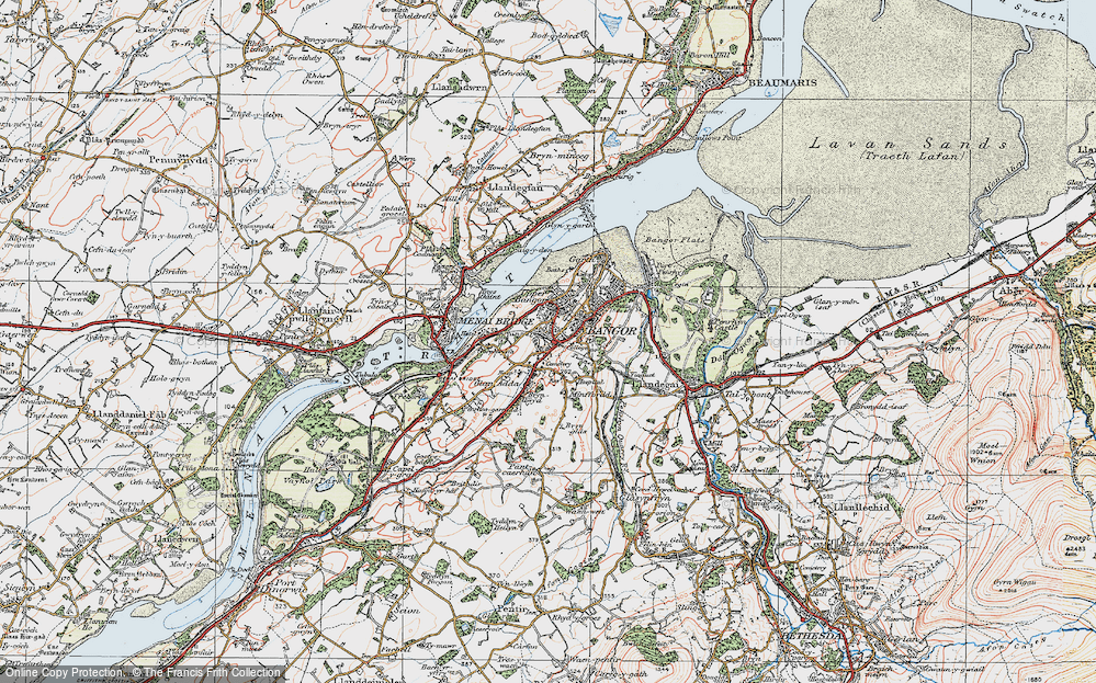 Map Of Bangor Pop632226 Large 