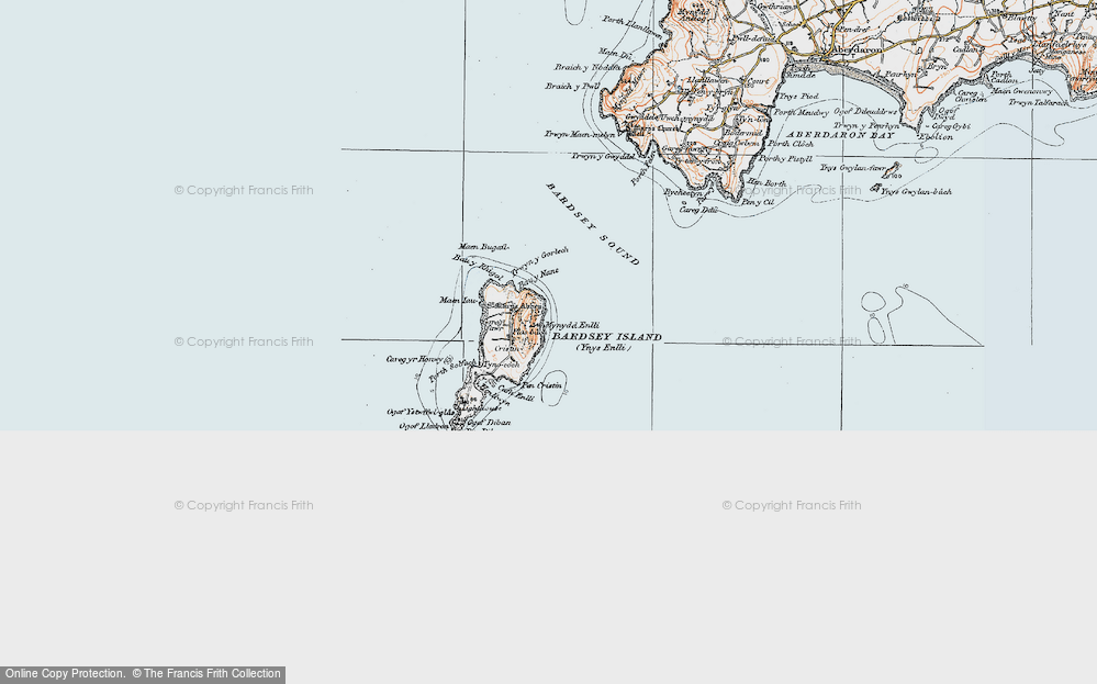 Map Of Bardsey Island Pop633005 Large 