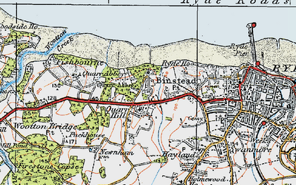 Map Of Binstead Pop640323 Index Map 