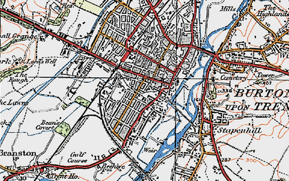 Old Maps Of Burton Upon Trent Staffordshire FNWTXC Old Maps Of Burton Upon Trent Staffordshire FNWTXC