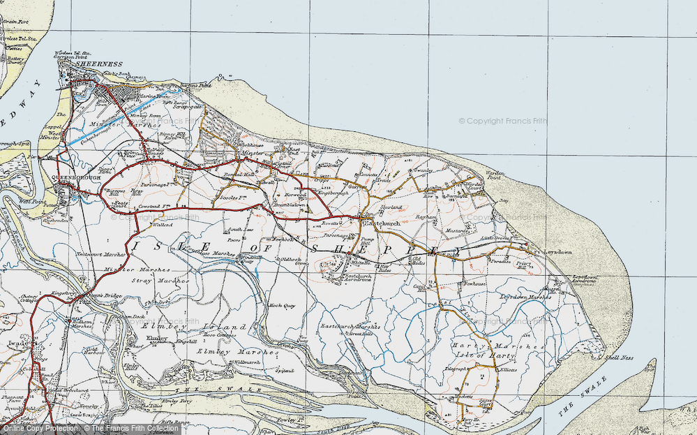 Old Maps of Isle of Sheppey - Francis Frith