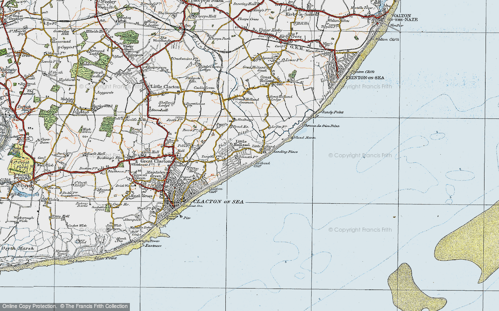 Map Holland On Sea