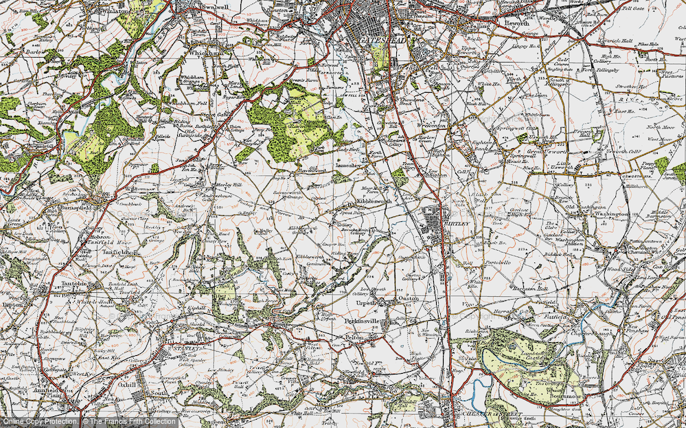 Old Maps of Kibblesworth - Francis Frith