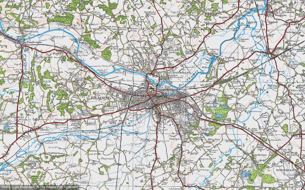 Map Of Reading Pop814032 