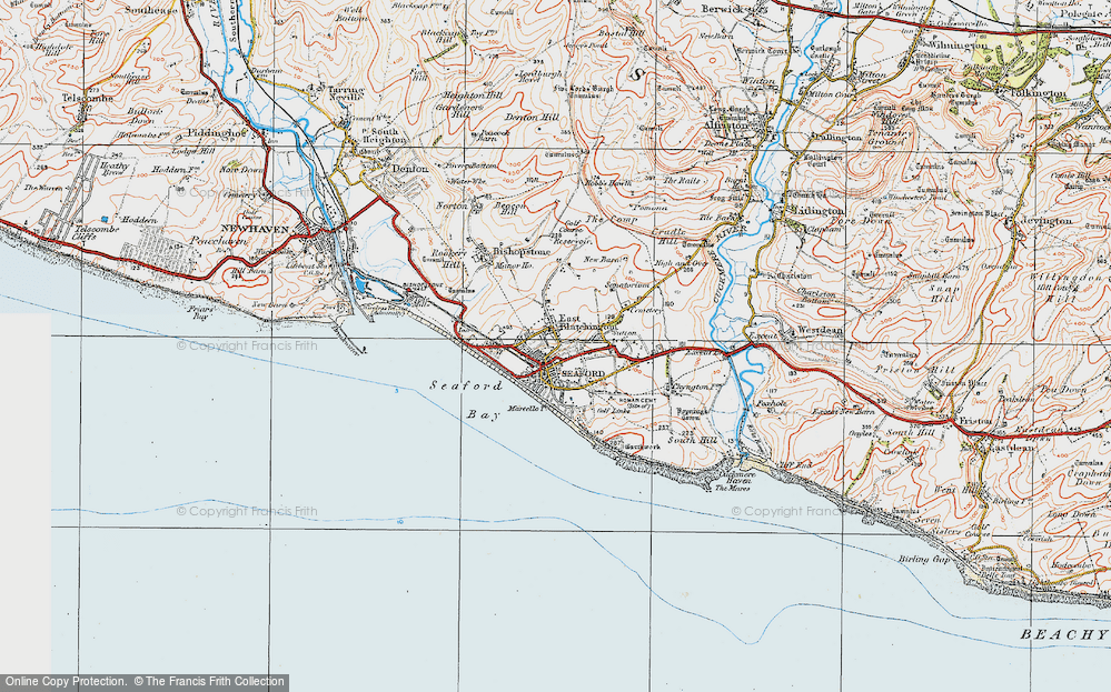 Old Maps of Seaford - Francis Frith