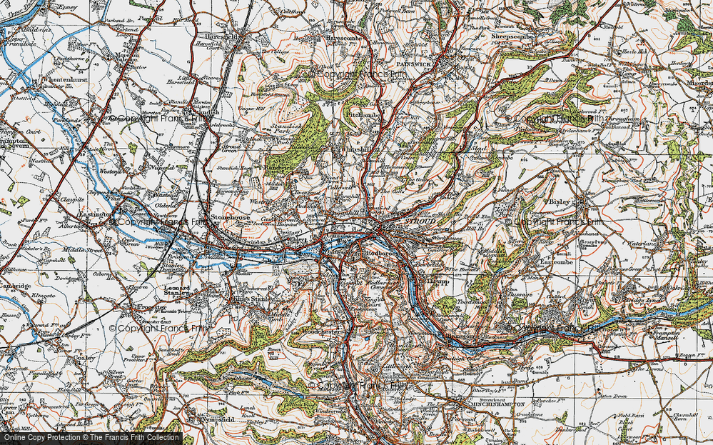 Old Maps of Stroud - Francis Frith