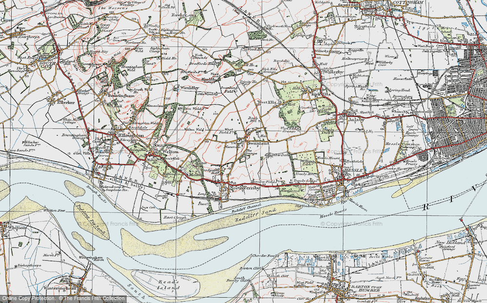 Old Maps of Swanland - Francis Frith