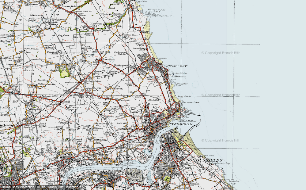 Old Map of Marden, 1925 in 1925