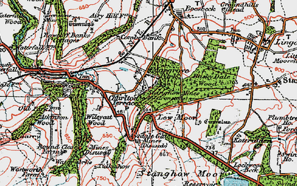 Old map of Margrove Park in 1925