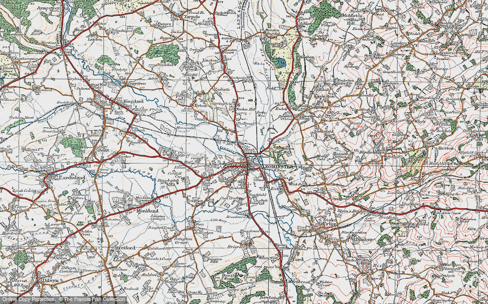 Old Map of Marsh, The, 1920 in 1920