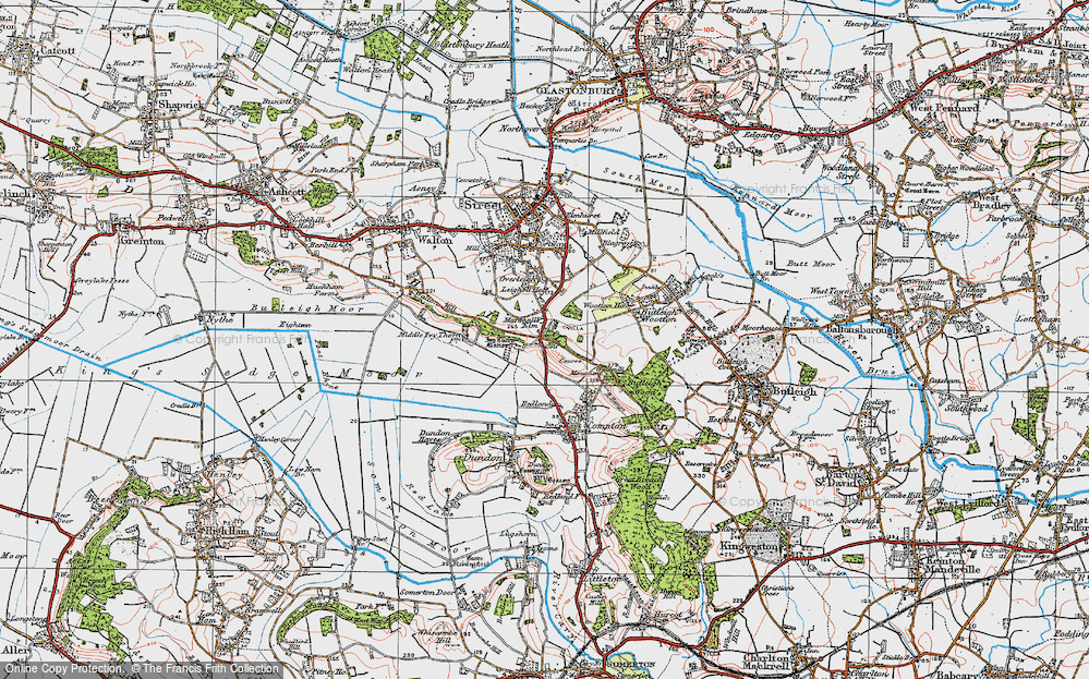 Old Maps of Ivy Thorn Manor, Somerset - Francis Frith