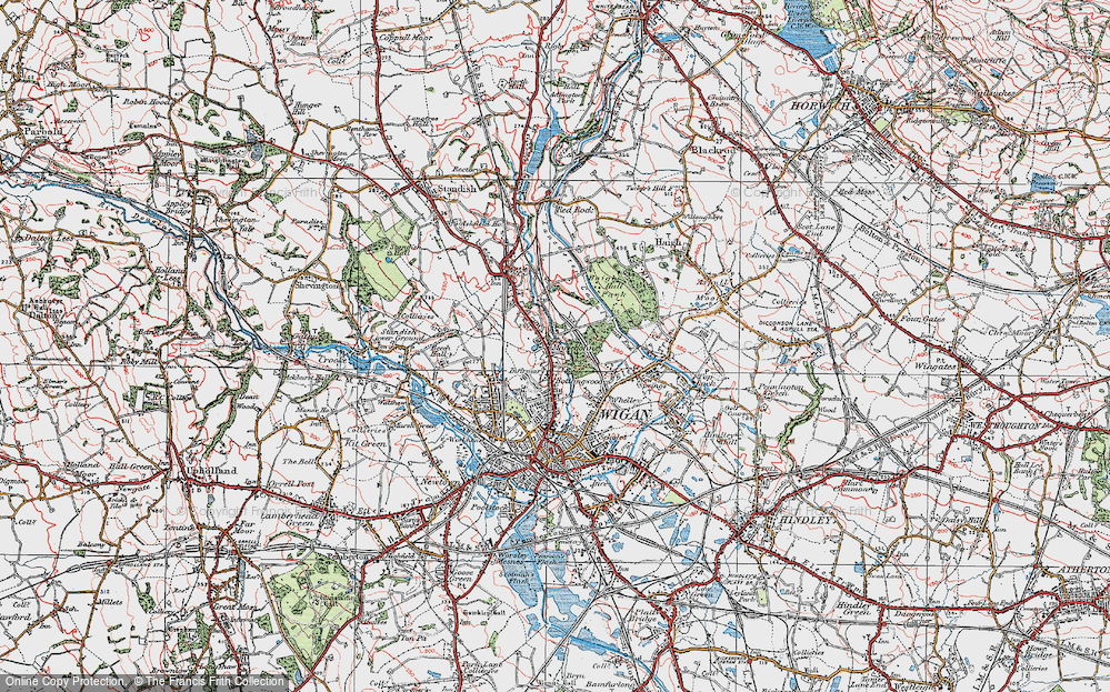 Old Map of Marylebone, 1924 in 1924
