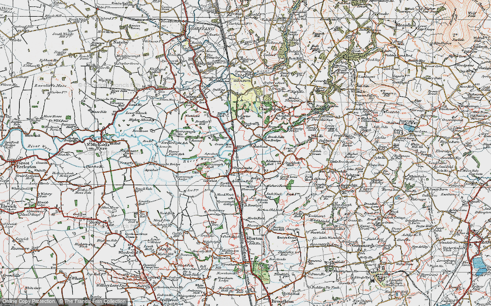 Old Map of Matshead, 1924 in 1924
