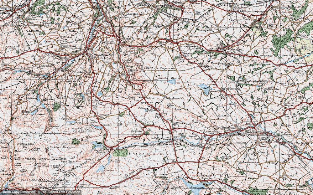 Old Map of Maythorn, 1924 in 1924