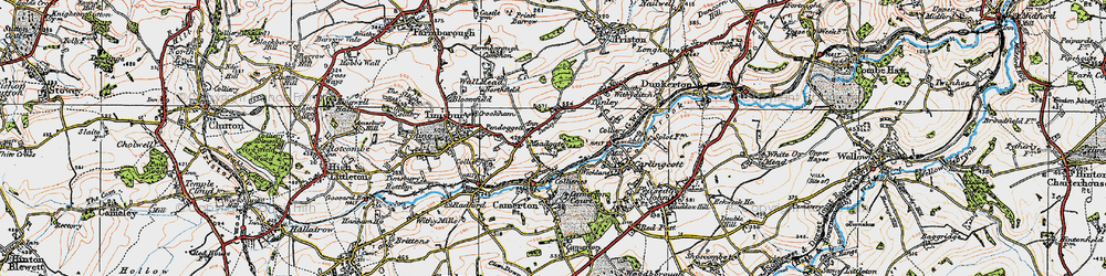 Old map of Meadgate in 1919