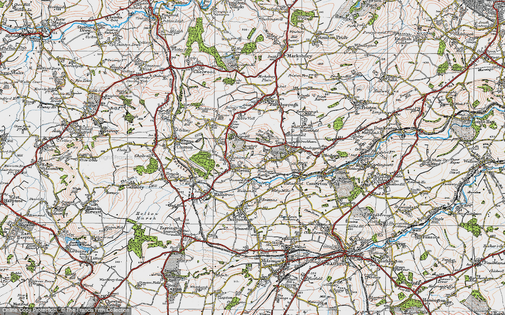 Old Map of Mearns, 1919 in 1919