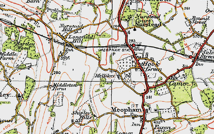 Meopham Station Photos Maps Books Memories   Meopham Station 1920 Pop778109 Index Map 