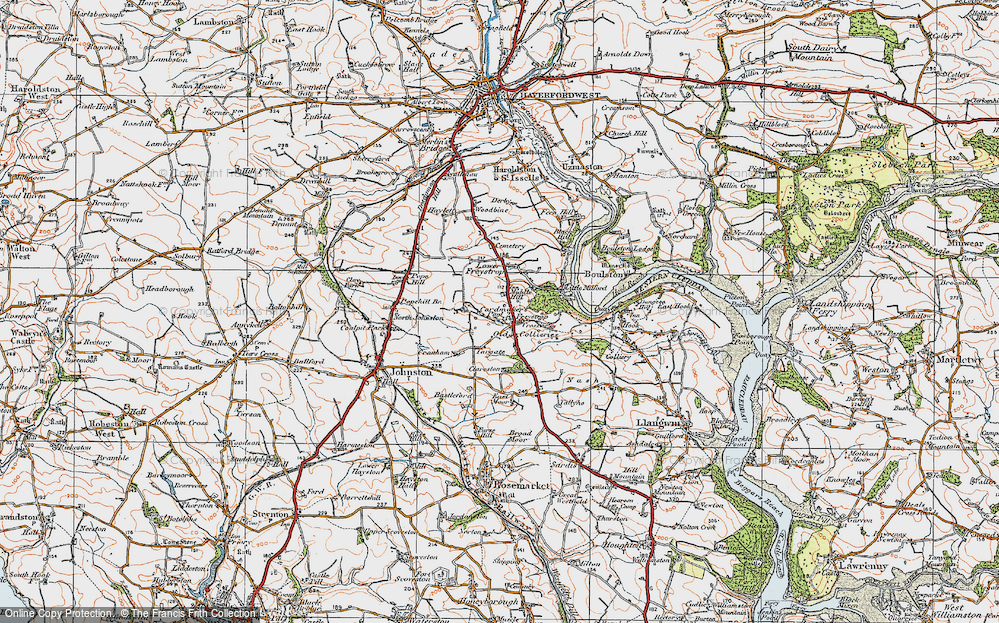 Middle Hill, 1922
