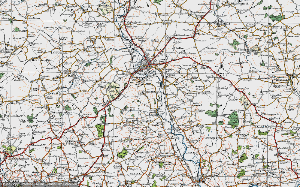 Old Maps Of Middleton Essex Francis Frith   Middleton 1921 Pop779494 