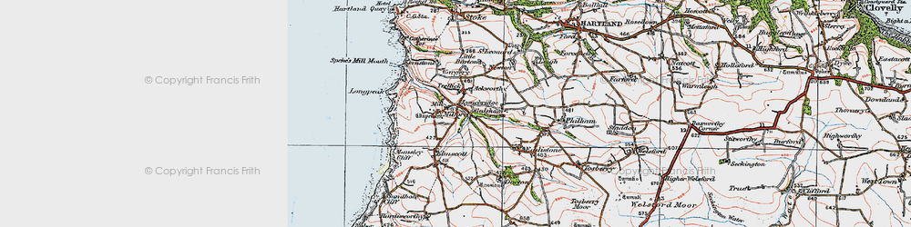 Old map of Kernstone Fm in 1919