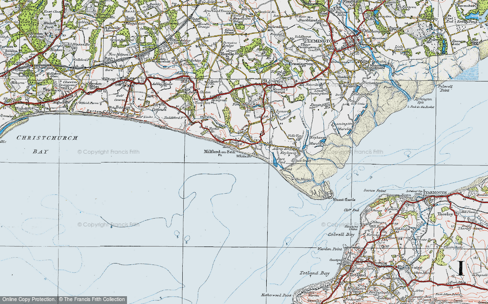 Milford on Sea, 1919