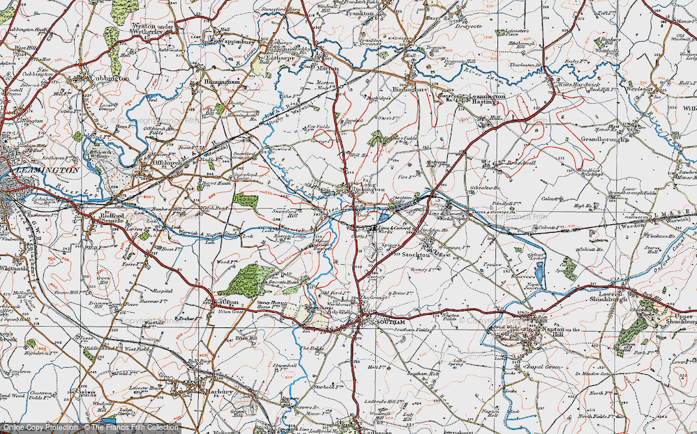 Old Map of Model Village, 1919 in 1919