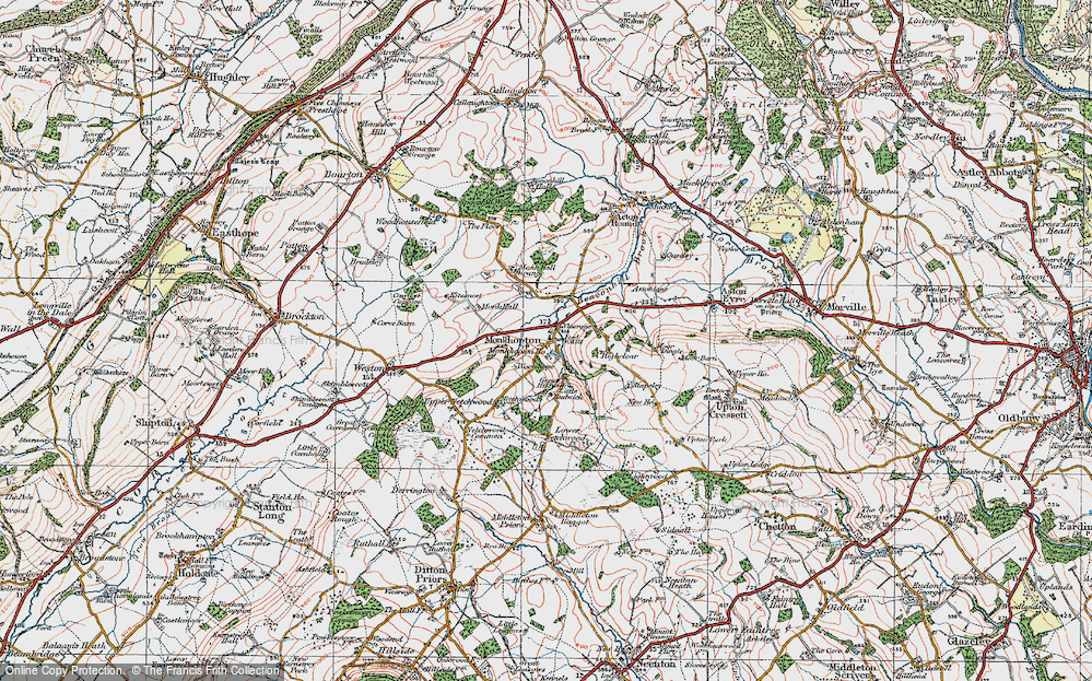 Monkhopton, 1921