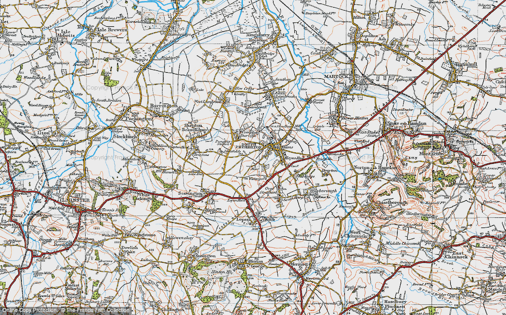 Old Maps of Moor, Somerset - Francis Frith