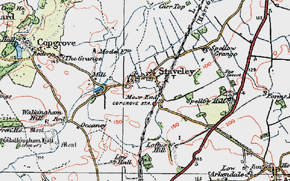 Old map of Loftus Hill in 1925