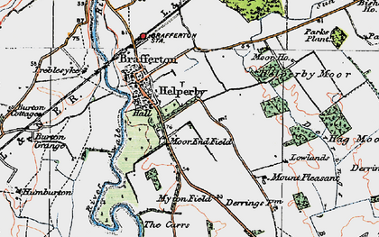 Old map of Bishop Ho in 1925
