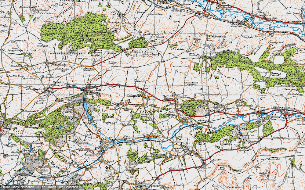 Old Map of Mooray, 1919 in 1919