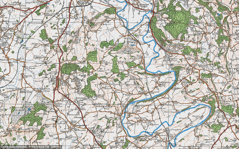 Old Map of Moors, The, 1919 in 1919