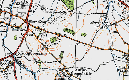 Old map of Mount Pleasant in 1919