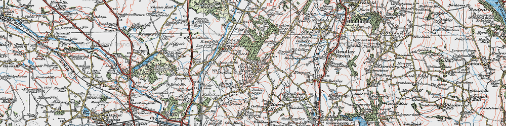 Old map of Baytree Fm in 1923