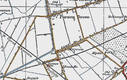 Old map of Murrow in 1922