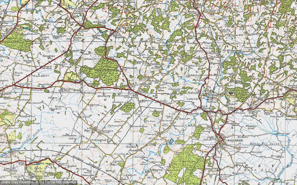 Old Map of Nash Street, 1920 in 1920