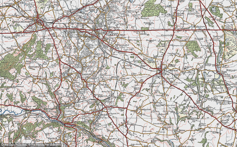 Old Maps of Nedge Hill, Shropshire - Francis Frith