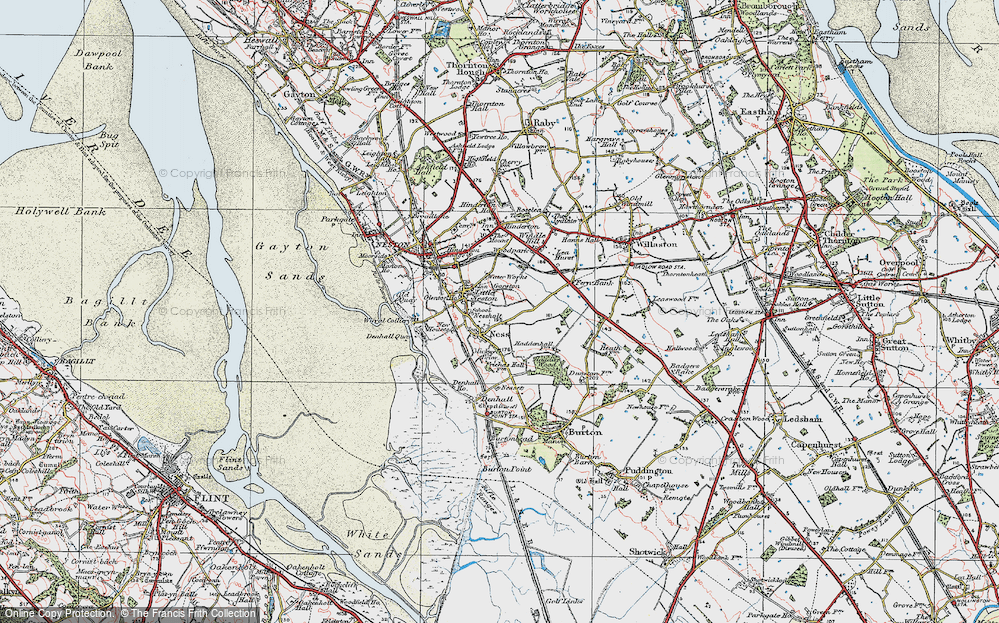Old Map of Ness, 1924 in 1924
