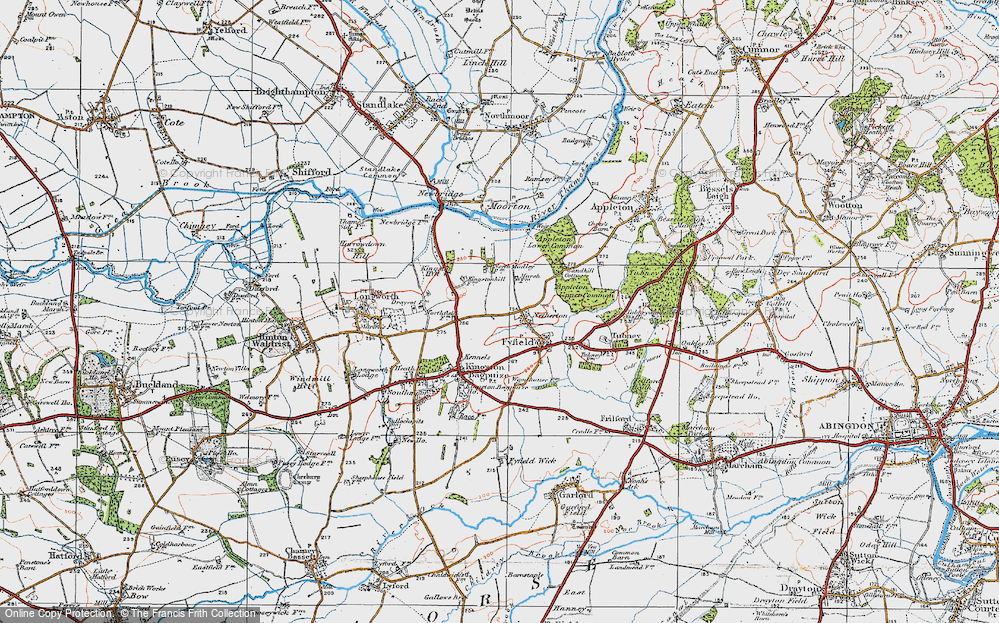Old Map of Netherton, 1919 in 1919