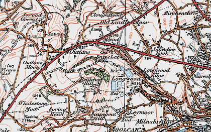 Old map of Nettleton Hill in 1925