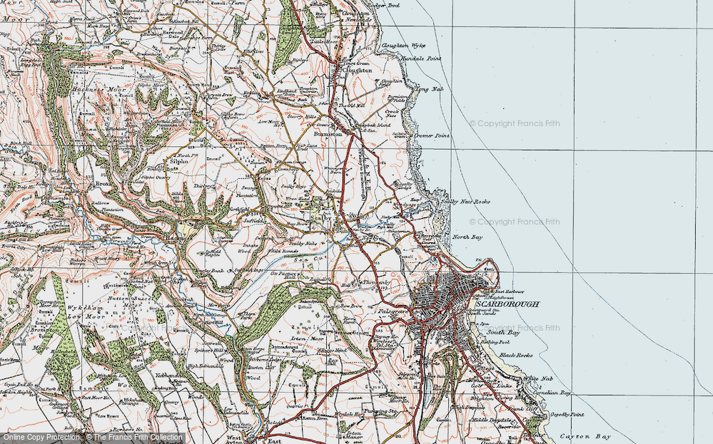 Old Map of Newby, 1925 in 1925