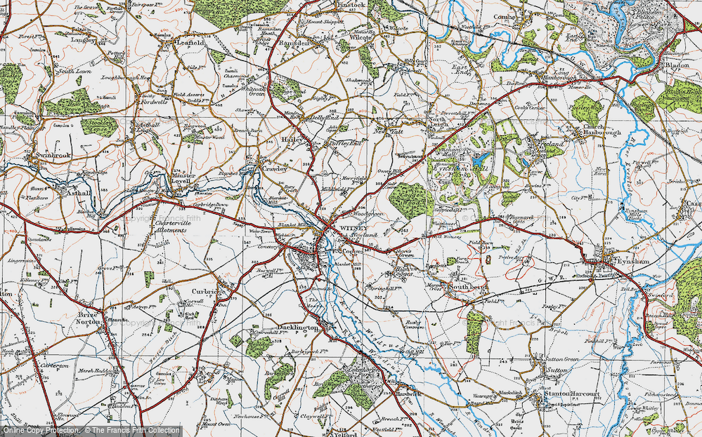 Old Map of Newland, 1919 in 1919