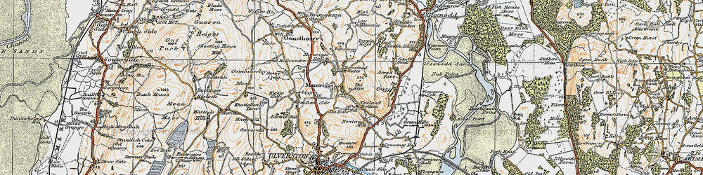 Old map of Newland Bottom in 1925