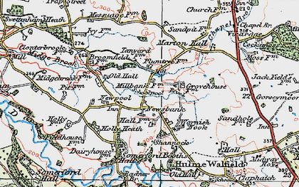 Old map of Newsbank in 1923
