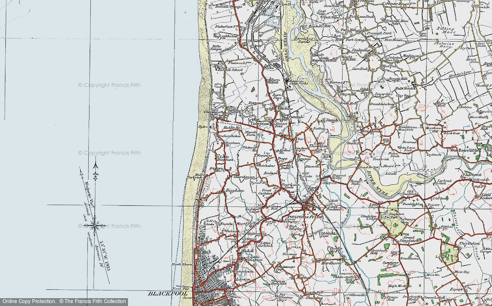 Old Map of Norcross, 1924 in 1924