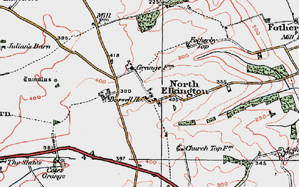 Old map of Boswell Ho in 1923