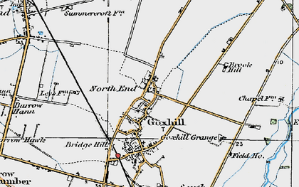 Old map of Brook Hill in 1924