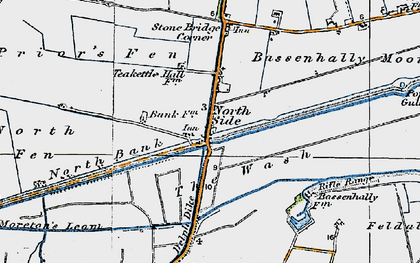 Old map of North Side in 1922