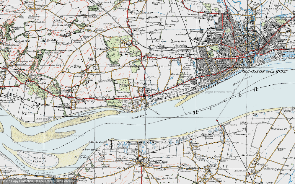 Old Map of Northfield, 1924 in 1924