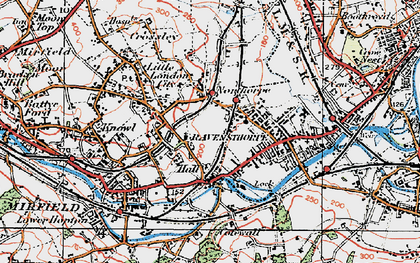 Old map of Northorpe in 1925